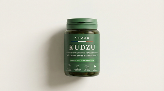 SEVRA — Kudzu standardisé 40 mg d’isoflavones + B & C : moins d’envies, plus de calme.